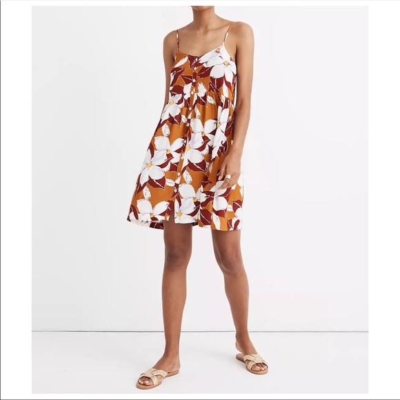 Madewell Dresses & Skirts - MADEWELL Button-Front Cami Dress Island Magnolias